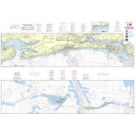NOAA - 11372PF - Intracoastal Waterway - Dog Keys Pass to Waveland