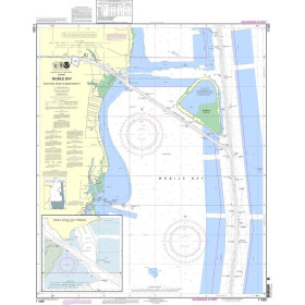 NOAA - 11380 - Mobile Bay - East Fowl River to Deer River Pt - Mobile Middle Bay Terminal