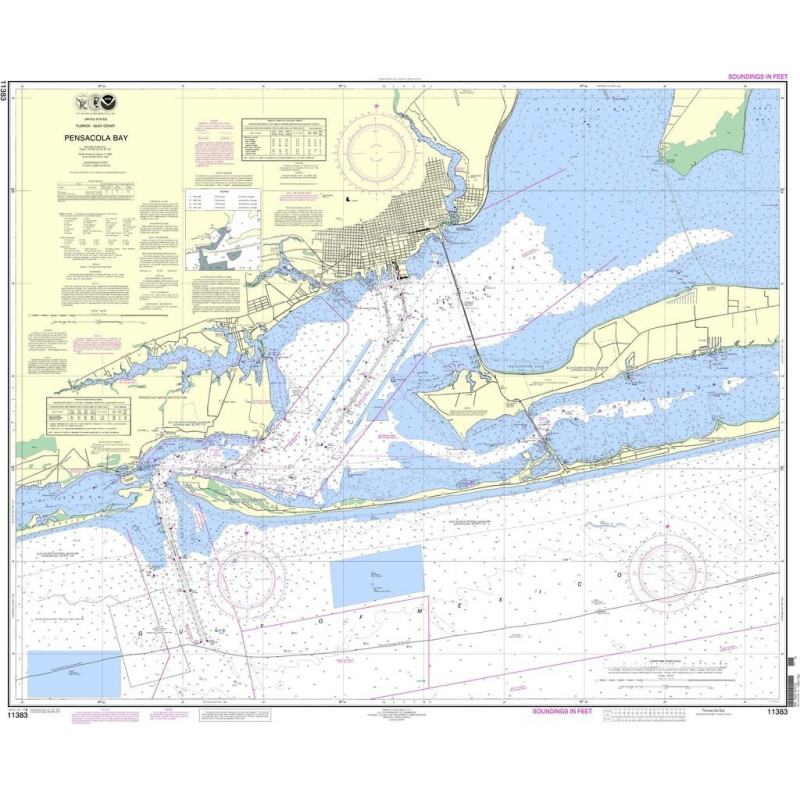 NOAA - 11383 - Pensacola Bay