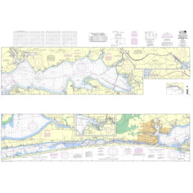 NOAA - 11385SC - Intracoastal Waterway West Bay to Santa Rosa Sound