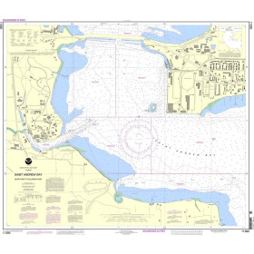 NOAA - 11392 - St. Andrew Bay - Bear Point to Sulphur Point