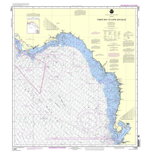 NOAA - 11400 - Tampa Bay to Cape San Blas NOAA - 11400 - Tampa Bay to Cape San Blas