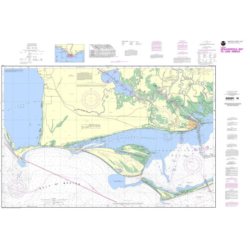 NOAA - 11402SC - Intracoastal Waterway Apalachicola Bay to Lake Wimico