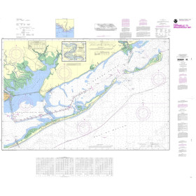 NOAA - 11404SC - Intracoastal Waterway Carrabelle to Apalachicola Bay - Carrabelle River