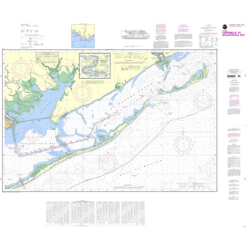 NOAA - 11404SC - Intracoastal Waterway Carrabelle to Apalachicola Bay - Carrabelle River NOAA - 11404SC - Intracoastal Waterway Carrabelle to Apalachicola Bay - Carrabelle River