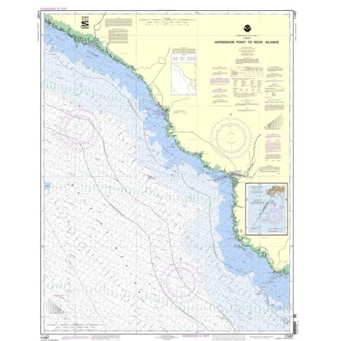 NOAA - 11407 - Horseshoe Point to Rock Islands - Horseshoe Beach