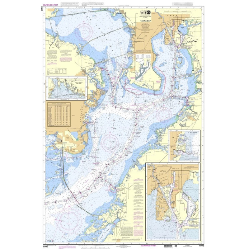 NOAA - 11416 - Tampa Bay - Safety Harbor - St. Petersburg - Tampa