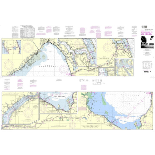 NOAA - 11428PF - Okeechobee Waterway St. Lucie Inlet to Fort Myers - Lake Okeechobee