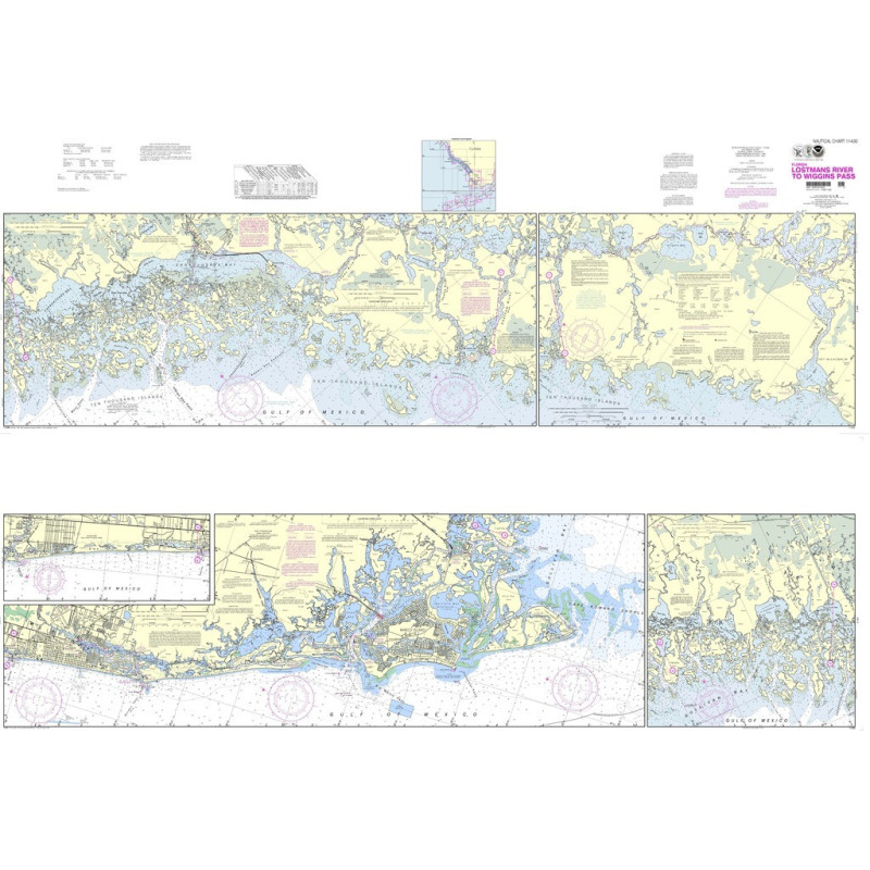 NOAA - 11430PF - Lostmans River to Wiggins Pass