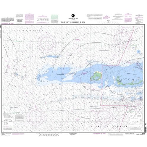 NOAA - 11439 - Sand Key to Rebecca Shoal