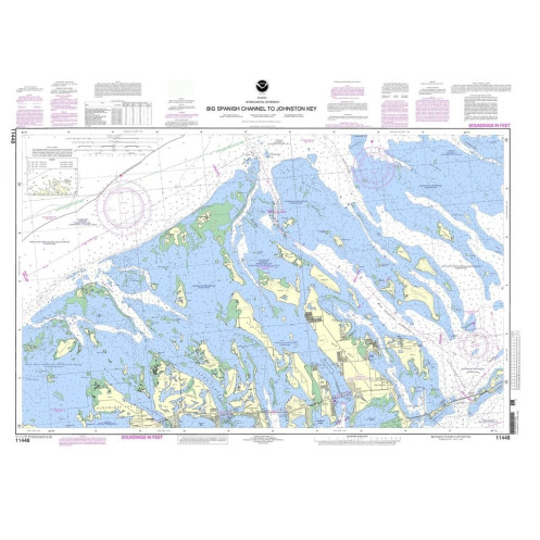 NOAA - 11448 - Intracoastal Waterway Big Spanish Channel to Johnston Key