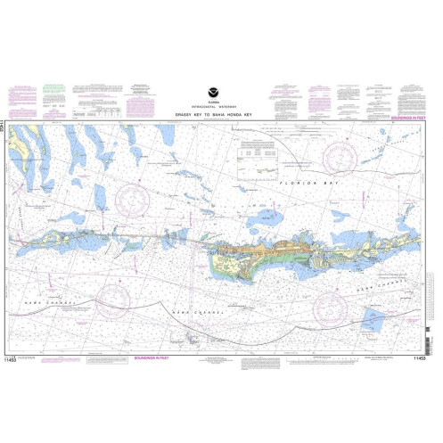 NOAA - 11453 - Florida Keys Grassy Key to Bahia Honda Key