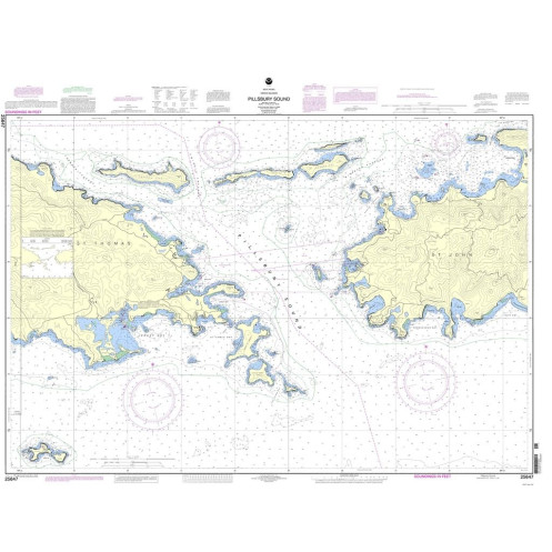 NOAA - 25647 - Pillsbury Sound NOAA - 25647 - Pillsbury Sound