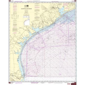 NOAA - 1117A - Galveston to Rio Grande (Oil and Gas Leasing Areas)