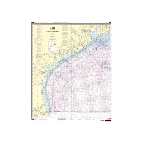 NOAA - 1117A - Galveston to Rio Grande (Oil and Gas Leasing Areas)
