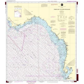 NOAA - 1114A - Tampa Bay to Cape San Blas (Oil and Gas Leasing Areas)