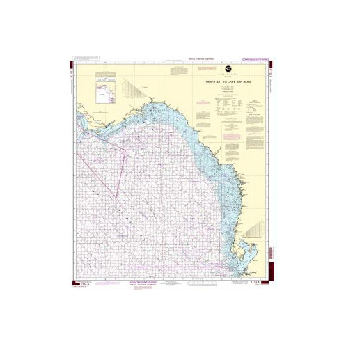 NOAA - 1114A - Tampa Bay to Cape San Blas (Oil and Gas Leasing Areas)