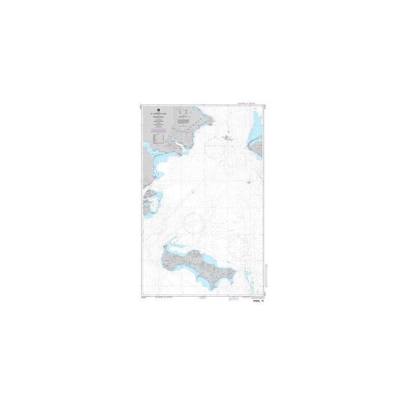 NOAA - 16220 - St. Lawrence Island to Bering Strait