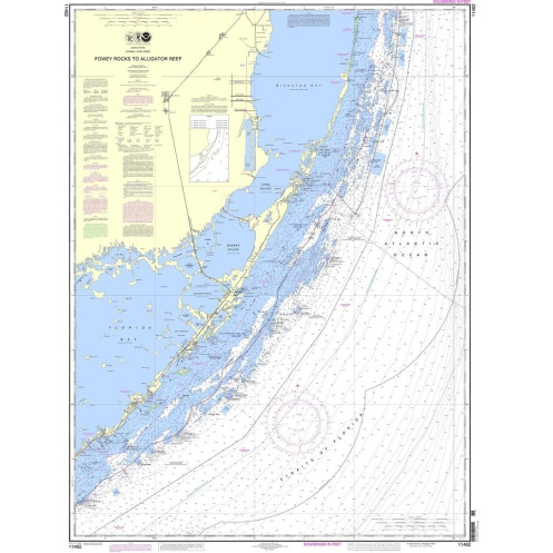 NOAA - 11462 - Fowey Rocks to Alligator Reef