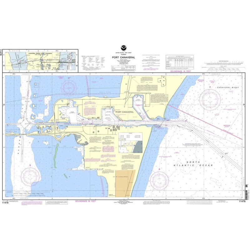 NOAA - 11478 - Port Canaveral - Canaveral Barge Canal Extension