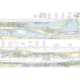 NOAA - 11485PF - Intracoastal Waterway - Tolomato River to Palm Shores