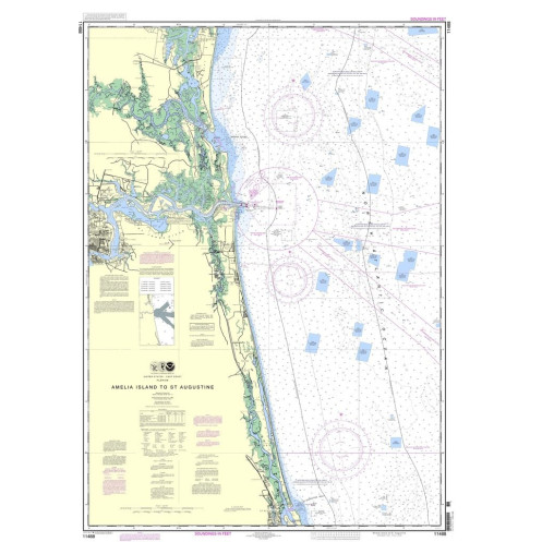 NOAA - 11488 - Amelia Island to St. Augustine