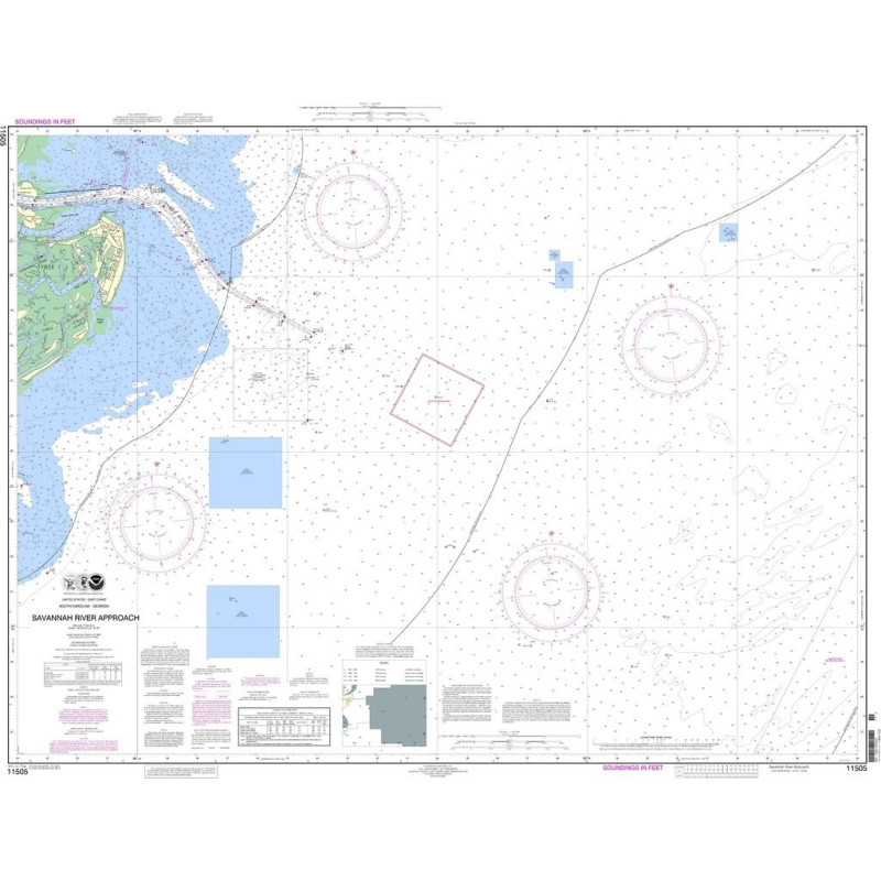 NOAA - 11505 - Savannah River Approach