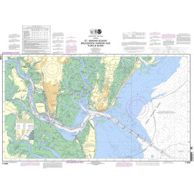 NOAA - 11506 - St. Simons Sound, Brunswick Harbor and Turtle River