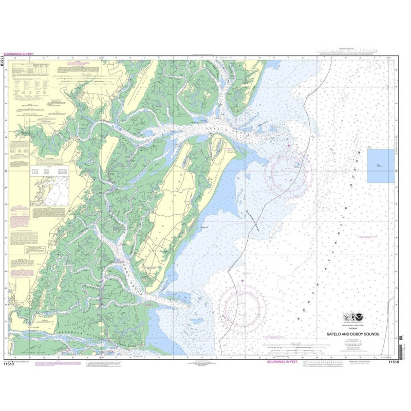 NOAA - 11510 - Sapelo and Doboy Sounds