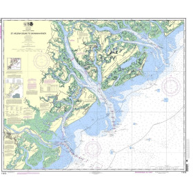 NOAA - 11513 - St. Helena Sound to Savannah River
