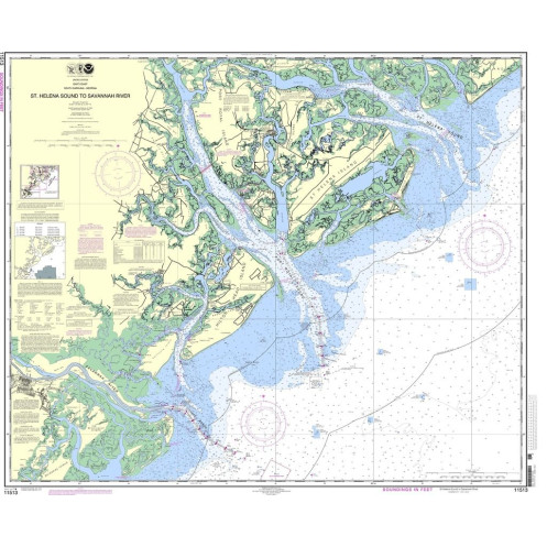NOAA - 11513 - St. Helena Sound to Savannah River NOAA - 11513 - St. Helena Sound to Savannah River