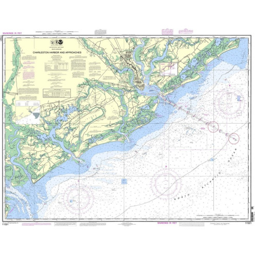 NOAA - 11521 - Charleston Habor and Approaches