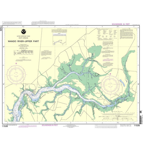 NOAA - 11526 - Wando River - Upper Part