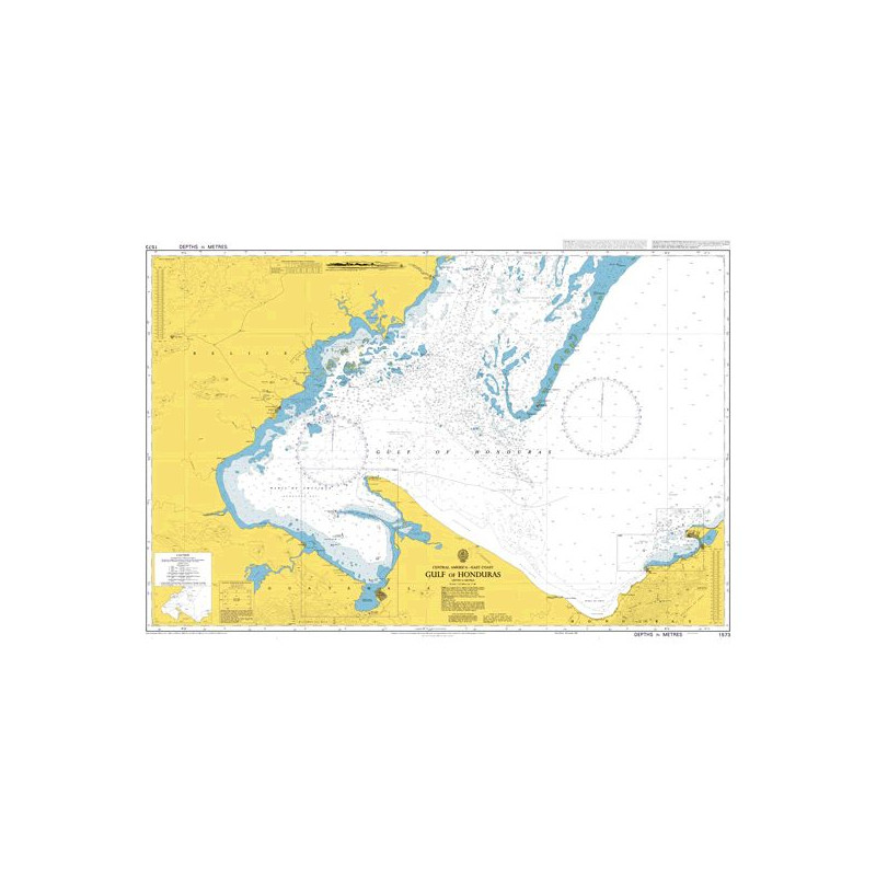 Admiralty Raster ARCS - 1573 - Gulf of Honduras