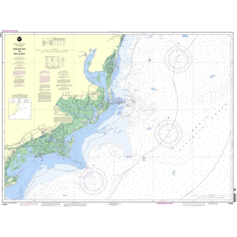 NOAA - 11531 - Winyah Bay to Bulls Bay