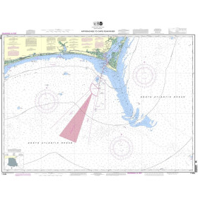 NOAA - 11536 - Approaches to Cape Fear River