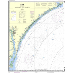 NOAA - 11539 - New River Inlet to Cape Fear