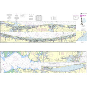 NOAA - 11541PF - Intracoastal Waterway - Neuse River to Myrtle Grove Sound