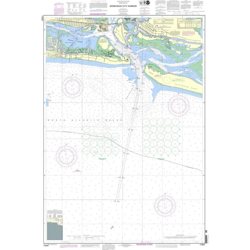 NOAA - 11547 - Morehead City Harbor