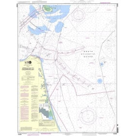 NOAA - 12208 - Approaches to Chesapeake Bay