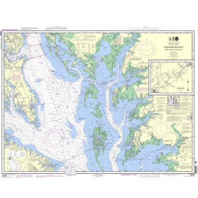 NOAA - 12230 - Chesapeake Bay - Smith Point to Cove Point