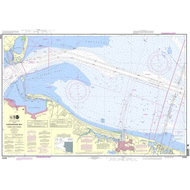 NOAA - 12256 - Chesapeake Bay - Thimble Shoal Channel