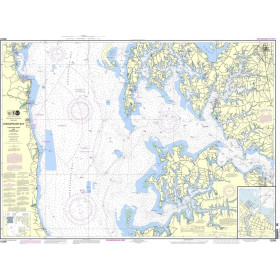 NOAA - 12266 - Chesapeake Bay - Choptank River and Herring Bay - Cambridge