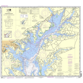NOAA - 12273 - Chesapeake Bay - Sandy Point to Susquehanna River