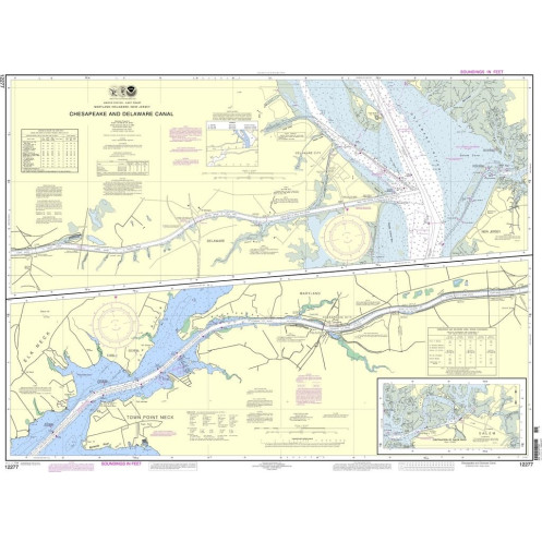 NOAA - 12277 - Chesapeake and Delaware Canal NOAA - 12277 - Chesapeake and Delaware Canal