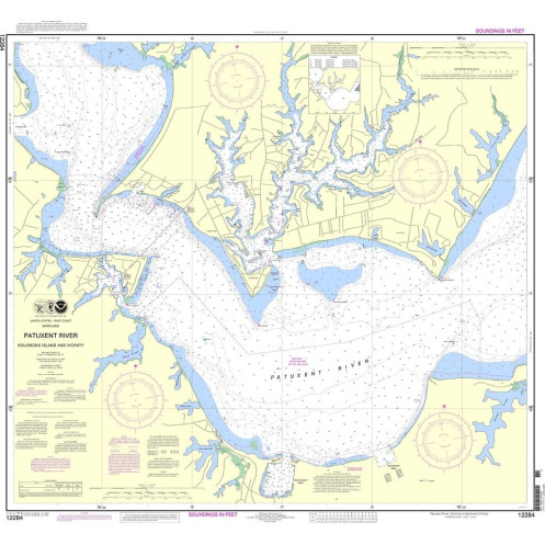 NOAA - 12284 - Patuxent River - Solomons lsland and Vicinity