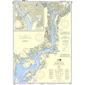 NOAA - 12289 - Potomac River - Mattawoman Creek to Georgetown - Washington Harbor