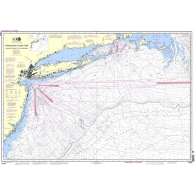 NOAA - 12300 - Approaches to New York - Nantucket Shoals to Five Fathom Bank