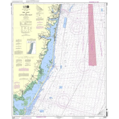 NOAA - 12323 - Sea Girt to Little Egg Inlet