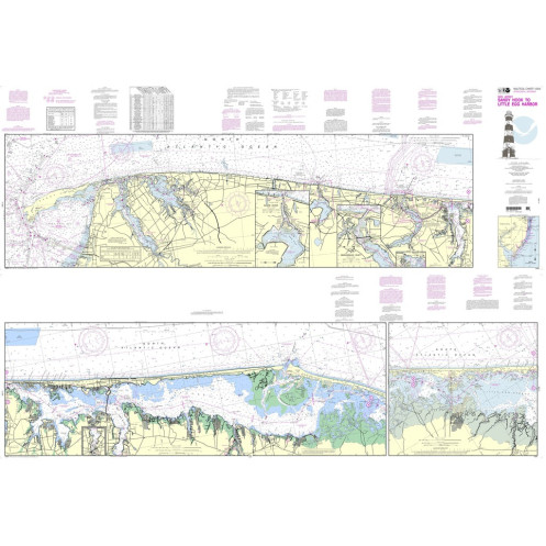 NOAA - 12324PF - Intracoastal Waterway - Sandy Hook to Little Egg Harbor
